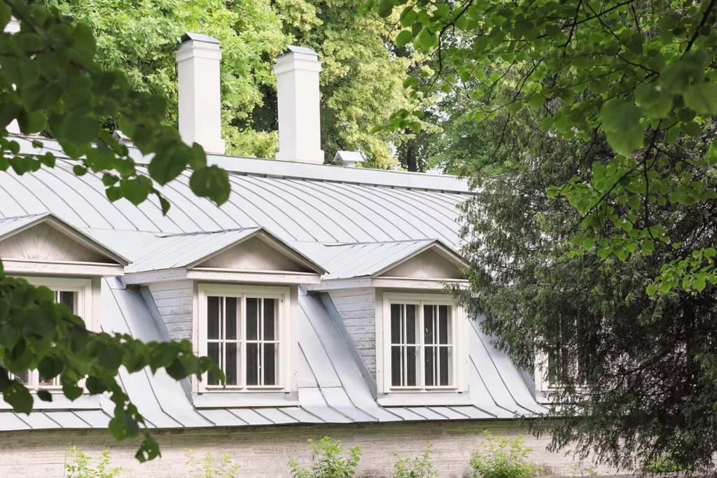 Metal roofing installation